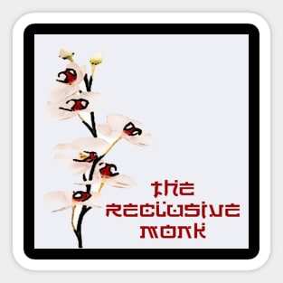 Reclusive Monk Old Logo Orchid Design Sticker